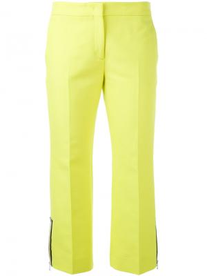 Костюмные укороченные брюки Nº21. Цвет: желтый
