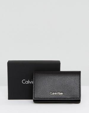 Визитница Calvin Klein. Цвет: черный