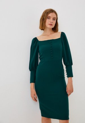 Платье Amandin. Цвет: зеленый