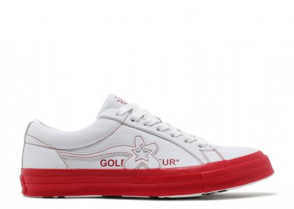 Кроссовки Golf Le Fleur X One Star Ox 'Racing Red', красный Converse