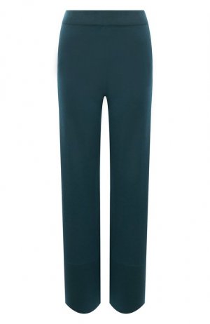 Шерстяные брюки Pietro Brunelli. Цвет: зелёный