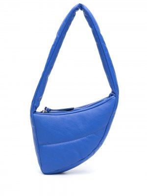 Маленькая сумка на плечо асимметричной формы MATRI. Цвет: синий