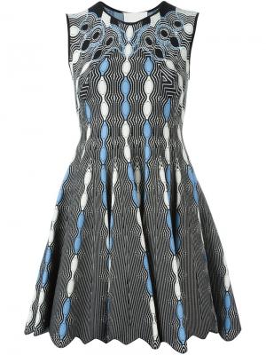 Вязаное жаккардовое платье Peter Pilotto. Цвет: многоцветный