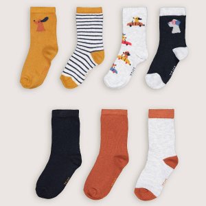 Комплект из семи пар носков LA REDOUTE COLLECTIONS. Цвет: разноцветный