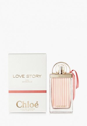 Парфюмерная вода Chloe Love Story Eau Sensuelle, 75 мл. Цвет: прозрачный