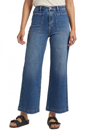 Широкие джинсы с накладными карманами Silver Jeans Co.