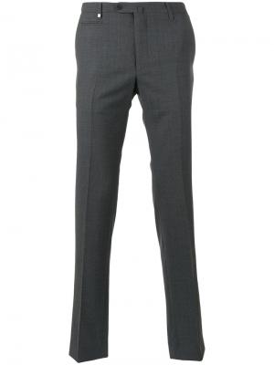 Классические брюки Corneliani. Цвет: серый