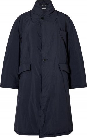 Пальто Neck Padded Coat 'Black', черный Maison Margiela