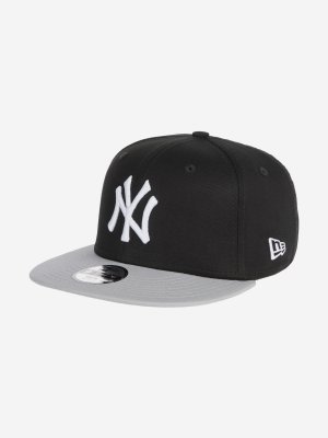 Бейсболка для мальчиков MLB Cotton Block Neyyan, Черный, размер 53-54 New Era. Цвет: черный