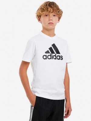Футболка для мальчиков , Белый adidas. Цвет: белый