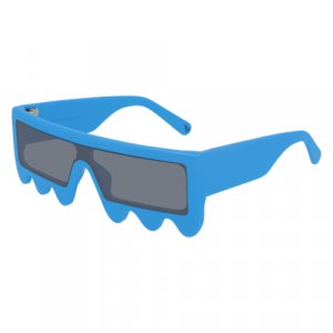Солнцезащитные очки SK0056S 004, прямоугольные, оправа: пластик, черный Stella McCartney. Цвет: черный