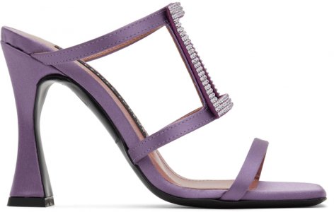 Пурпурные босоножки на каблуке Hoya Les Petits Joueurs