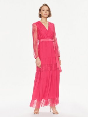 Вечернее платье стандартного кроя, розовый TWINSET