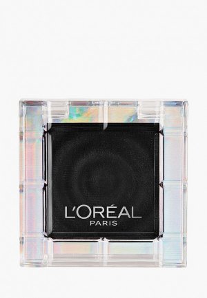 Тени для век LOreal Paris L'Oreal с маслами Color Queen, оттенок 16, Решительный, черный, 4 г. Цвет: черный
