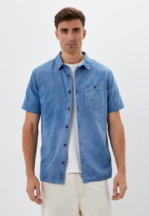 Рубашка Quiksilver Bolam. Цвет: голубой