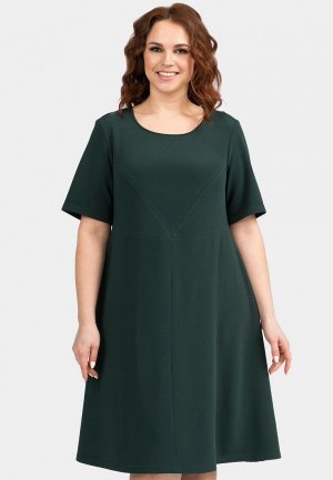 Платье Prima Linea. Цвет: зеленый