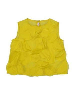 Блузка IL GUFO. Цвет: желтый