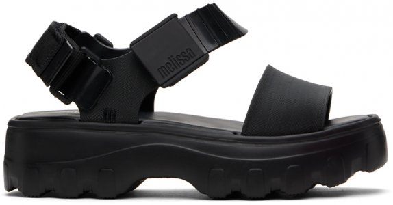 Черные сандалии с открытым носком , цвет Black Melissa
