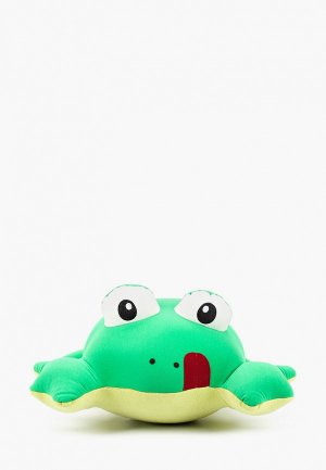 Подушка декоративная Gekoko Лягуха. Цвет: зеленый