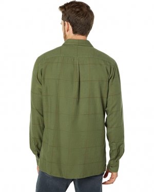 Рубашка Overdye Check Button-Down Shirt, цвет Army 7 For All Mankind