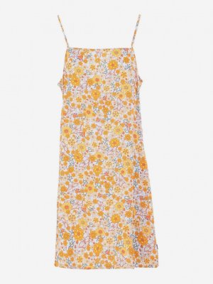 Платье женское Trippy Floral, Оранжевый Vans. Цвет: оранжевый
