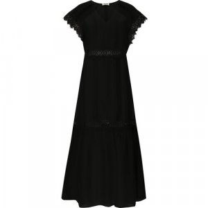 Платье, размер s, черный Max & Moi. Цвет: черный