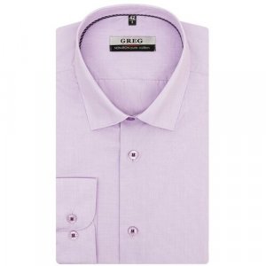 Рубашка , размер 45, розовый GREG. Цвет: розовый