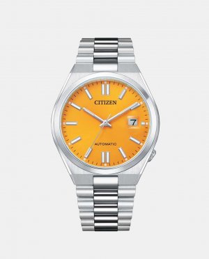 Автоматические мужские часы из стали серии Mecha NJ0150-81Z , серебро Citizen