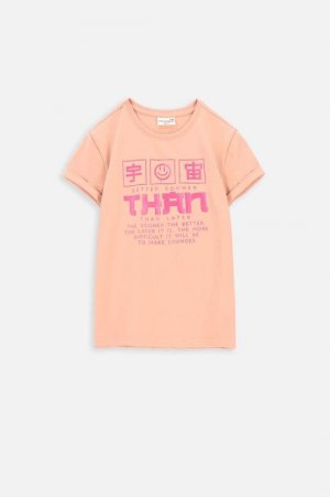 Детская футболка , розовый Coccodrillo