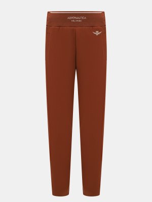 Спортивные брюки Aeronautica Militare. Цвет: коричневый
