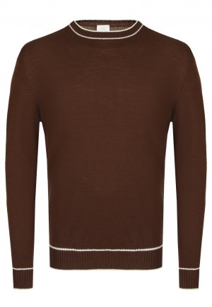 Пуловер ELEVENTY. Цвет: коричневый