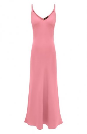 Шелковое платье Chapurin. Цвет: розовый
