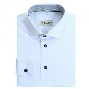 Рубашка для мальчика Colletto Bianco 000179 JB, размер 32 134-140. Цвет: белый