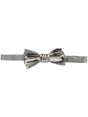 Металлический галстук-бабочка Cor Sine Labe Doli. Цвет: серый
