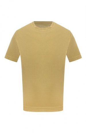 Хлопковая футболка Circolo 1901. Цвет: зелёный