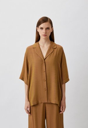 Блуза 1811 Eighteen One. Цвет: коричневый