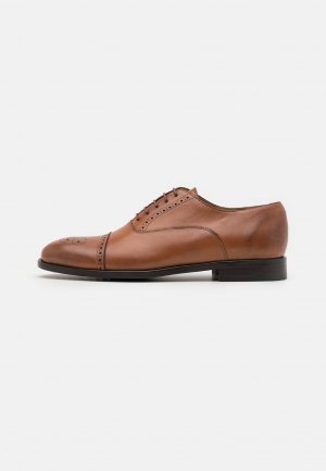 Элегантные туфли на шнуровке Maltby , цвет cognac PS Paul Smith