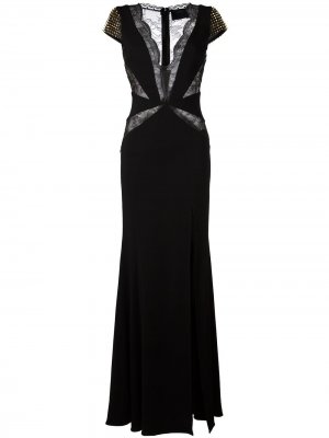 Вечернее платье Daphne Philipp Plein. Цвет: черный