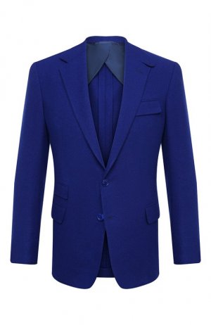 Кашемировый пиджак Ralph Lauren. Цвет: синий
