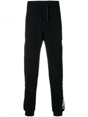 Спортивные штаны x SHOK-1 Bally. Цвет: черный