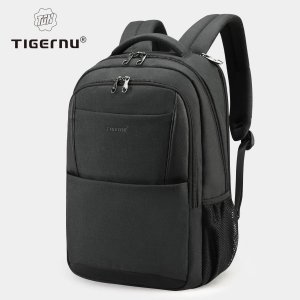 Мужской рюкзак , противоугонный USB-зарядка, сумка для ноутбука 15,6, женская мужская ноутбука, школьная колледжа Tigernu