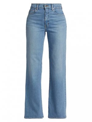 Эластичные широкие джинсы Faye с высокой посадкой , цвет greenwich Derek Lam 10 Crosby