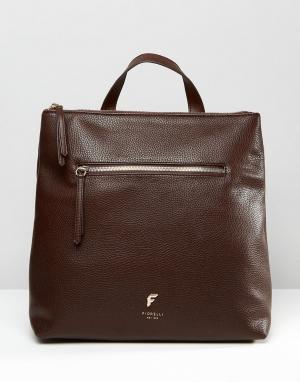 Рюкзак Florence Minimal Fiorelli. Цвет: коричневый