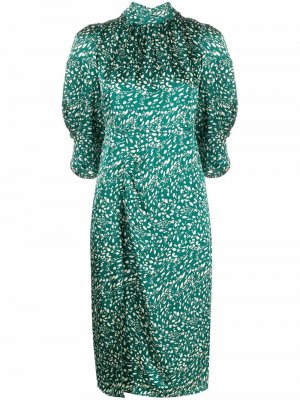 Edmee printed midi dress Ba&Sh. Цвет: зеленый