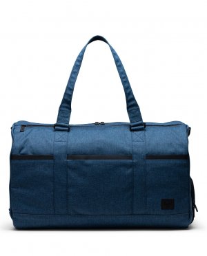 Дорожная сумка унисекс из синей ткани на молнии, синий Herschel