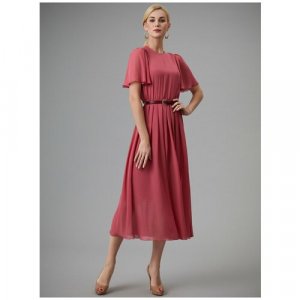 Платье , размер 44, розовый Арт-Деко. Цвет: розовый/коралловый