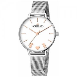 Наручные часы Ninfa, серебряный, белый Morellato. Цвет: серебристый