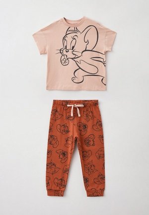 Пижама Sela Exclusive online, Tom&Jerry. Цвет: разноцветный