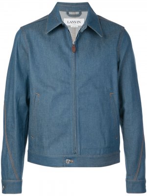 Джинсовая куртка-рубашка LANVIN
