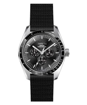 Invicta Specialty GMT Нейлоновый ремешок Кварцевые мужские часы с черным циферблатом INV45970